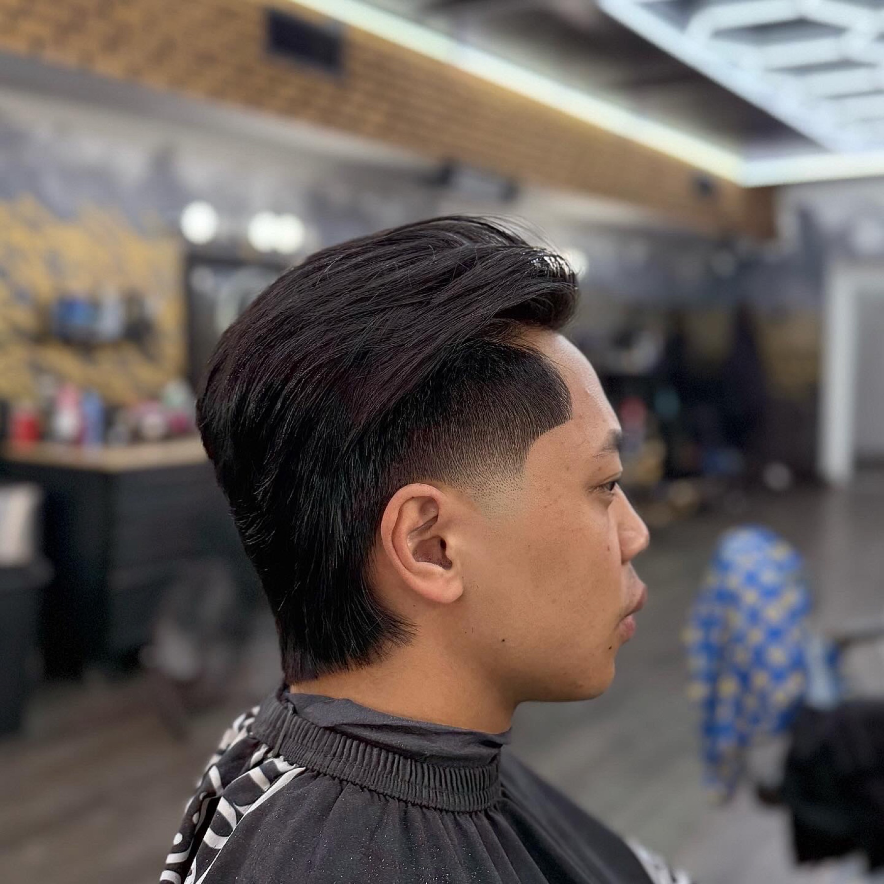 Mullet Taper Fade 发型作品