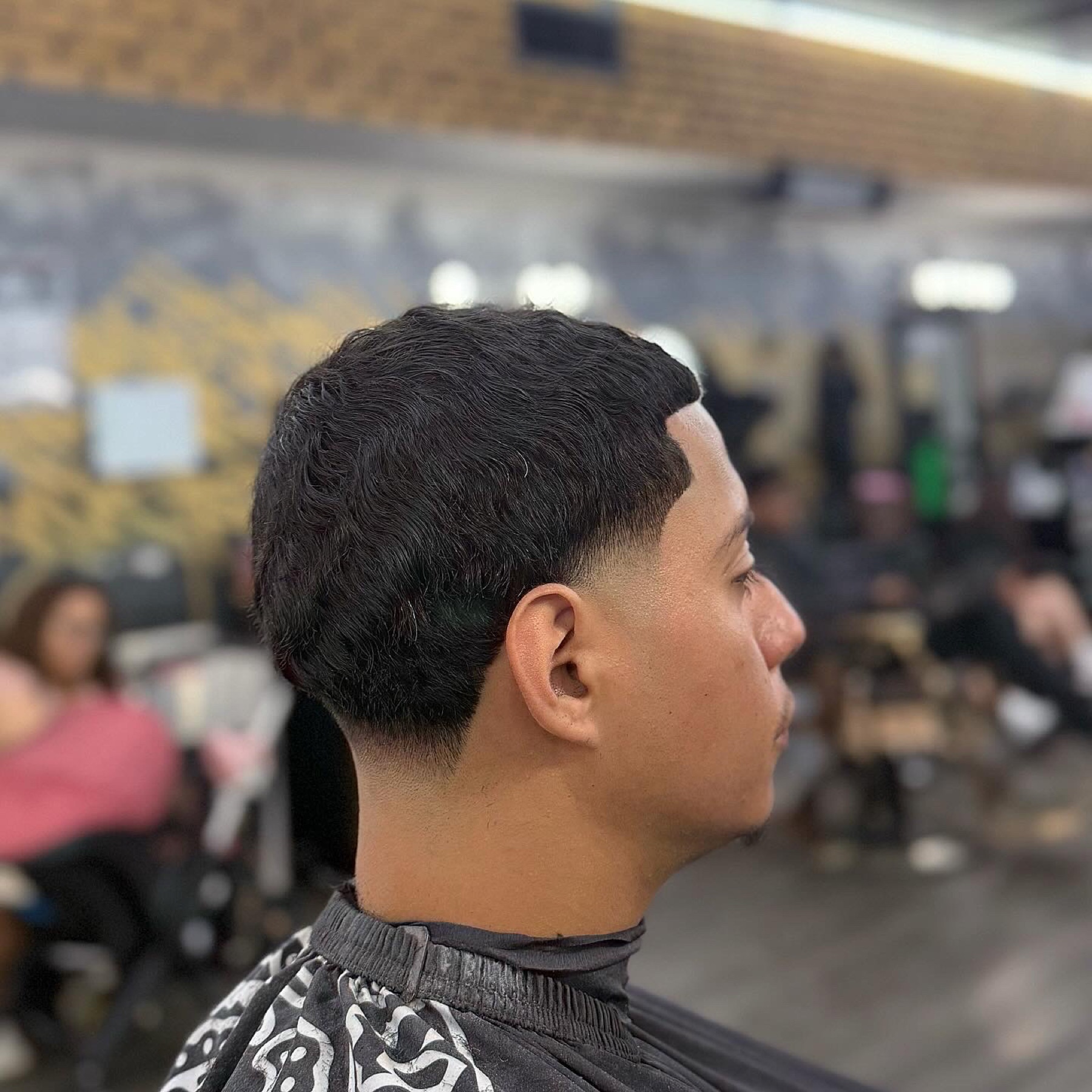 Taper Fade 发型作品